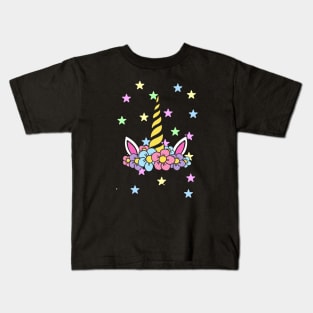 Cute Unicorn Kids T-Shirt